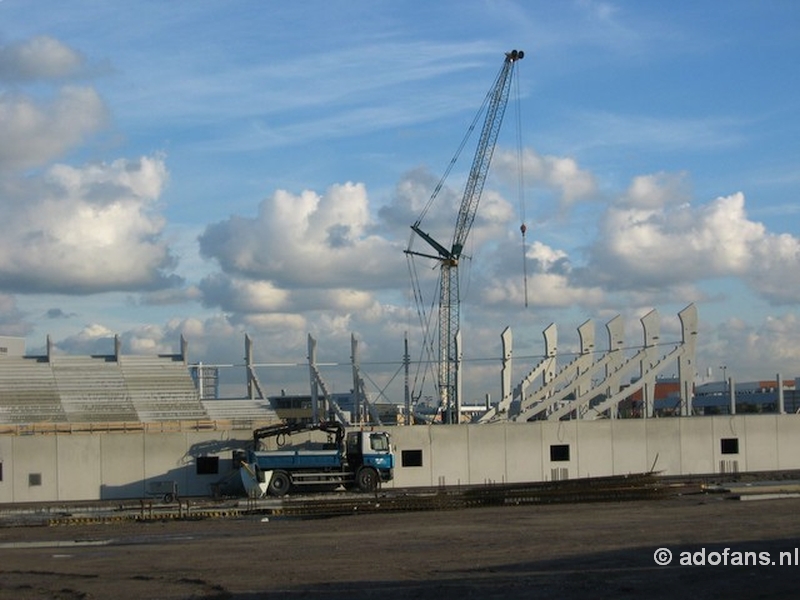  nieuwbouw ADO Den Haag Stadion op 4 oktober 2006