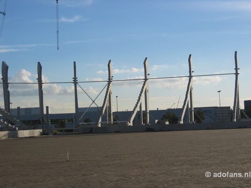  nieuwbouw ADO Den Haag Stadion op 4 oktober 2006