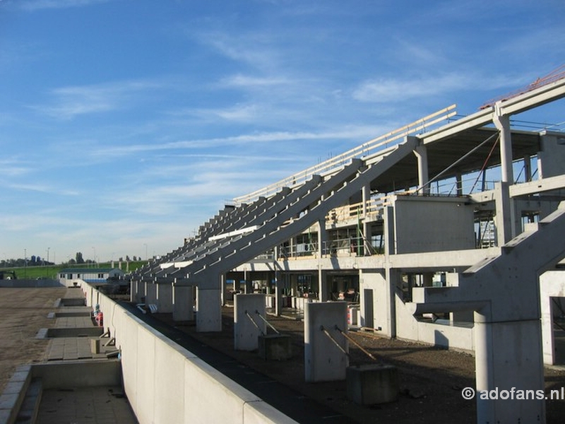  nieuwbouw ADO Den Haag Stadion op 4 oktober 2006