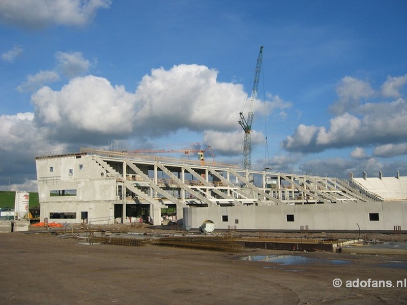  nieuwbouw ADO Den Haag Stadion op 4 oktober 2006