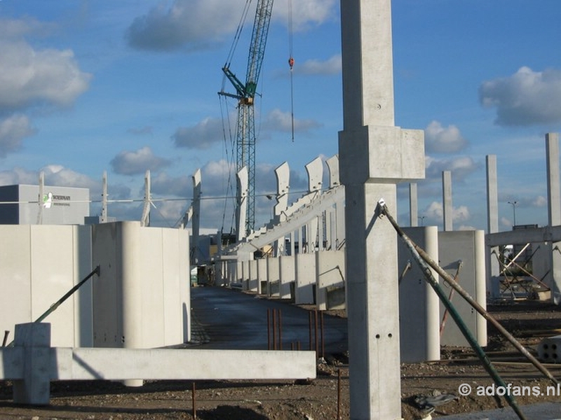  nieuwbouw ADO Den Haag Stadion op 4 oktober 2006