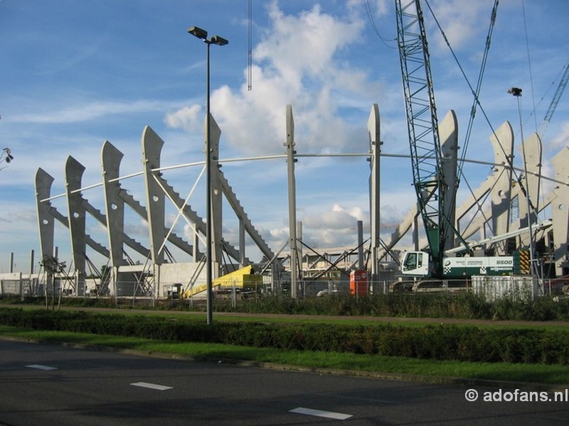  nieuwbouw ADO Den Haag Stadion op 4 oktober 2006