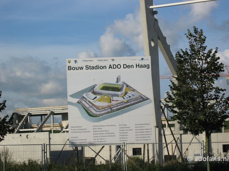  nieuwbouw ADO Den Haag Stadion op 4 oktober 2006