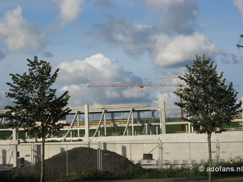  nieuwbouw ADO Den Haag Stadion op 4 oktober 2006