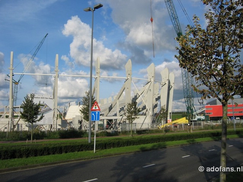  nieuwbouw ADO Den Haag Stadion op 4 oktober 2006