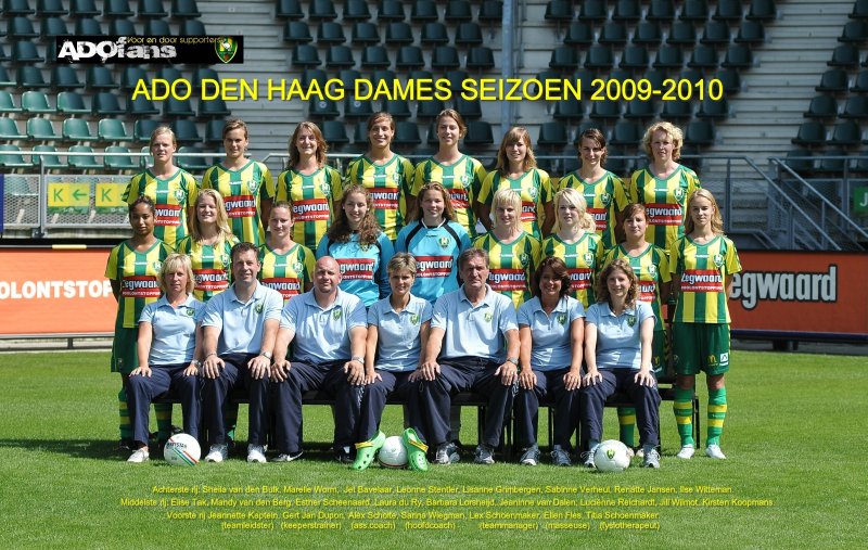 Dameselftal ADO Den Haag seizoen 2009/2010