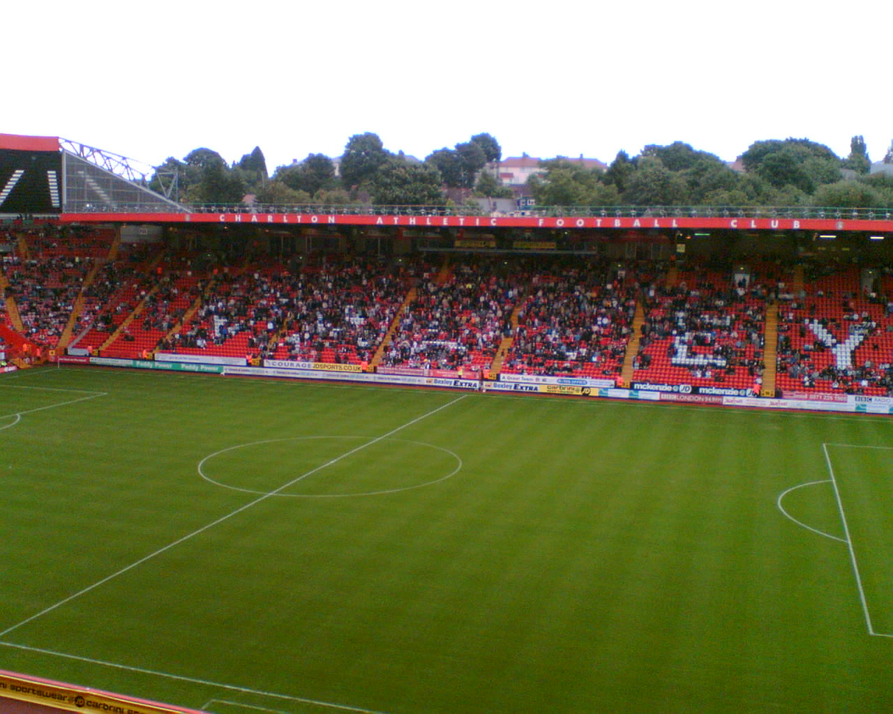 The East stand