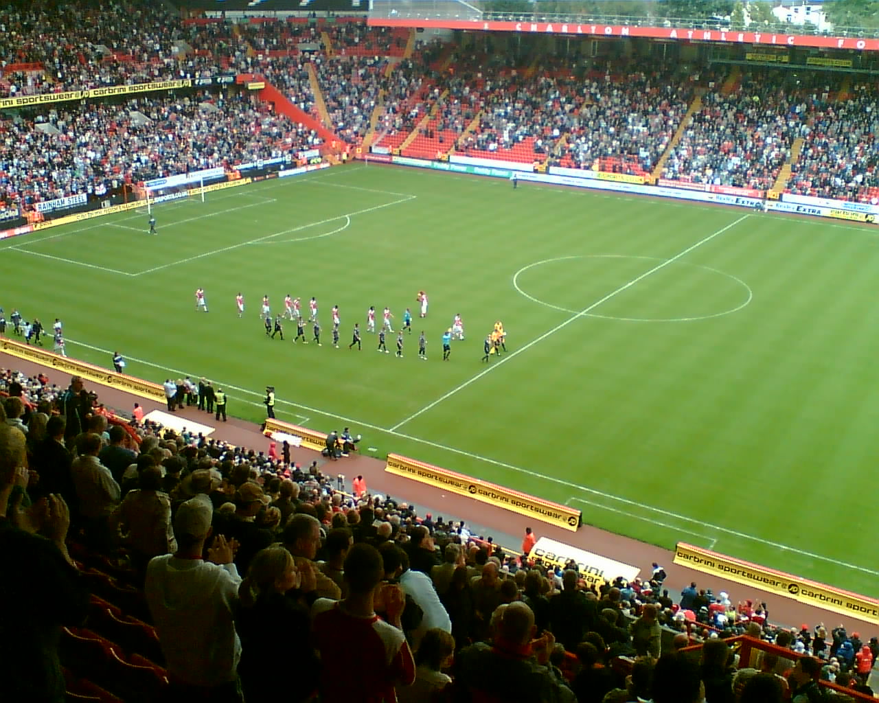 Opkomst van de spelers