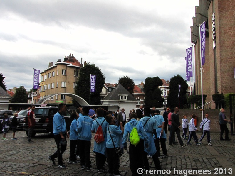 ADOfans visit Anderlecht Charelroi