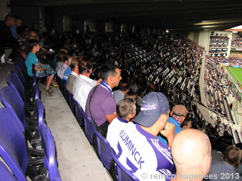 ADOfans visit Anderlecht Charelroi