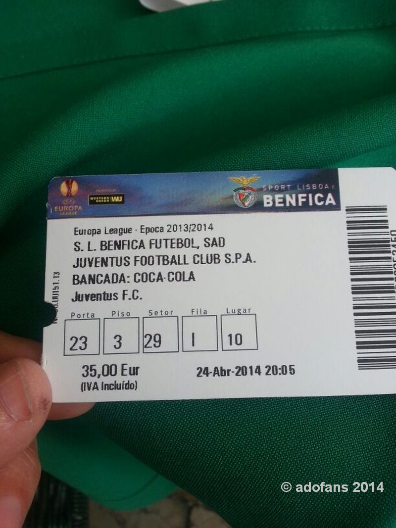 ADOfans visit: Benfica -Juventus  (2-1)