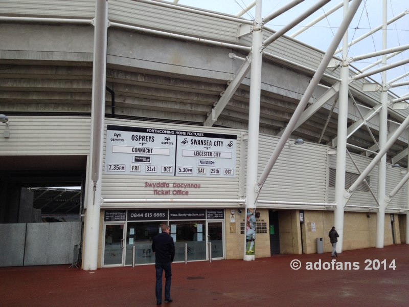 Ricky Spaans visit: Swansea City - Leicester City