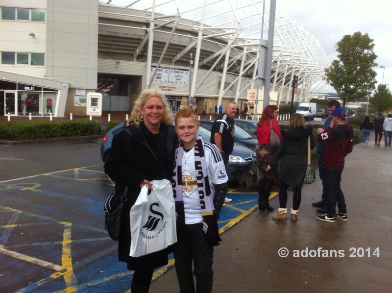 Ricky Spaans visit: Swansea City - Leicester City