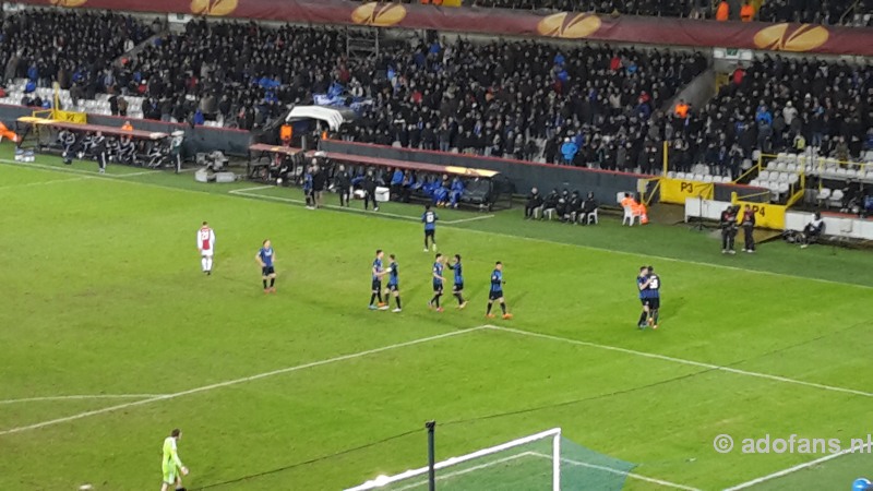 ADO Den Haag  fans visit: Club Brugge - Aalborg BK