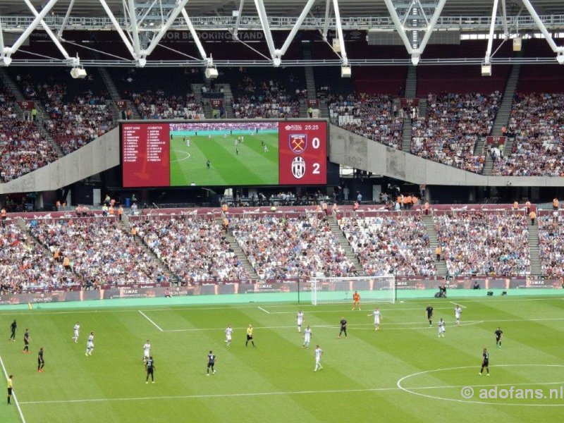 West Ham United - Juventus (opening London Stadium)