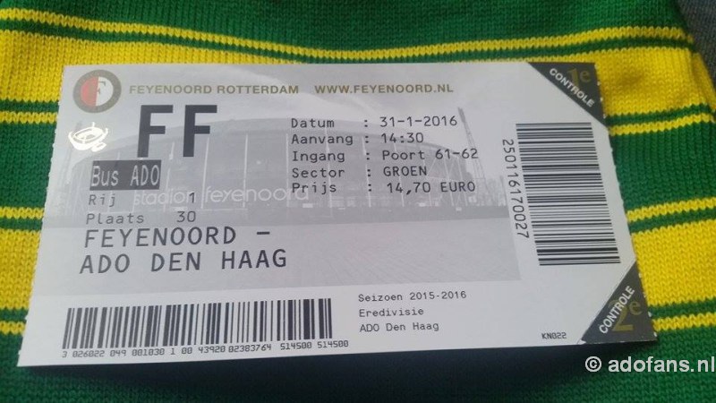 dennis Iep adofans Visit Feyenoord ADO Den Haag