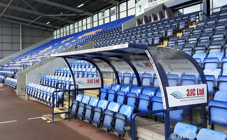 ADOfans visit: Shrewsbury Town FC, 'the Greenhous Meadow'