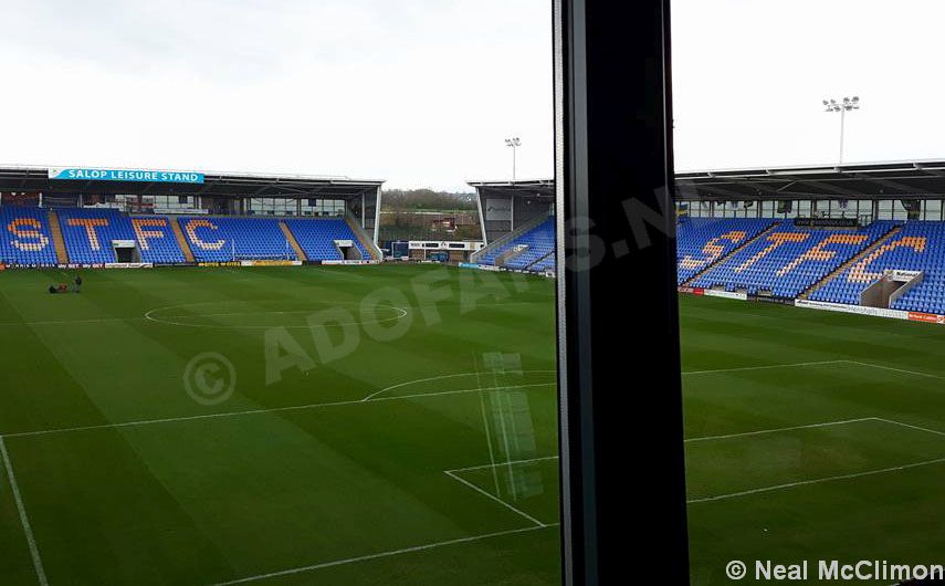 ADOfans visit: Shrewsbury Town FC, 'the Greenhous Meadow'