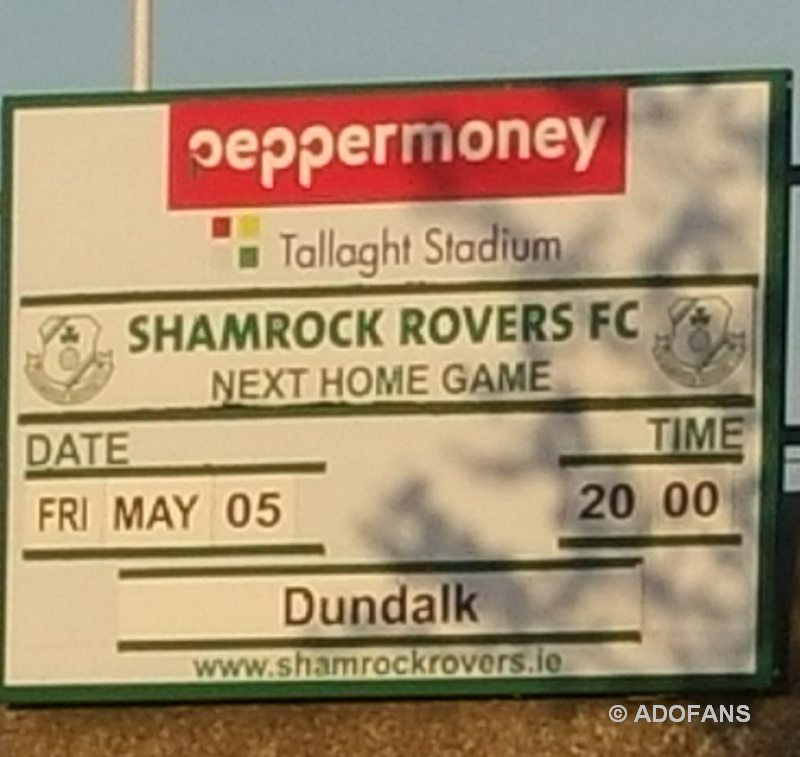 adofans visit, Shamrock rovers, dundalk