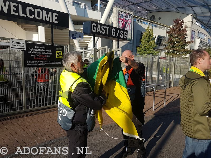 adofans visit, Bayer 04 leverkussen Larnake. Dennis iep, Hector Hevel ,ADO Den Haag