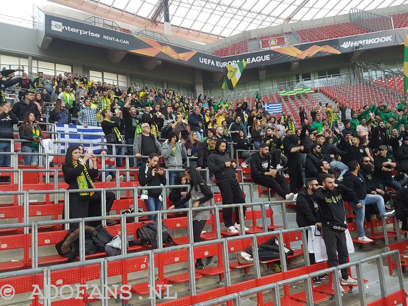 adofans visit, Bayer 04 leverkussen Larnake. Dennis iep, Hector Hevel ,ADO Den Haag