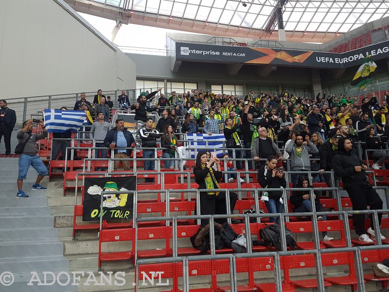 adofans visit, Bayer 04 leverkussen Larnake. Dennis iep, Hector Hevel ,ADO Den Haag