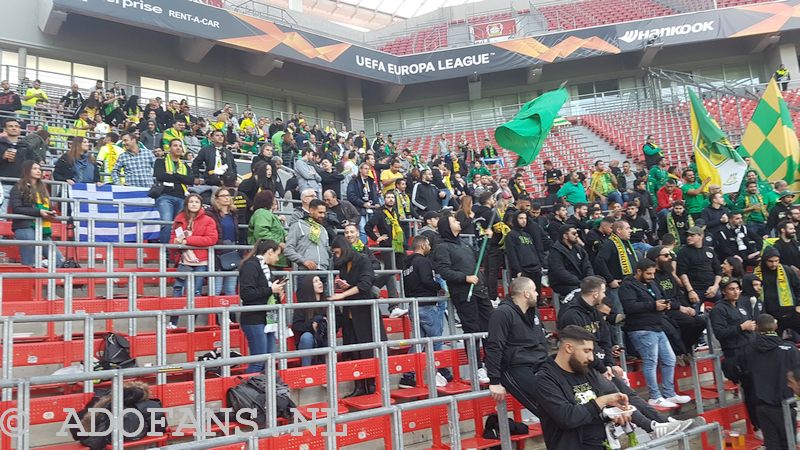 adofans visit, Bayer 04 leverkussen Larnake. Dennis iep, Hector Hevel ,ADO Den Haag