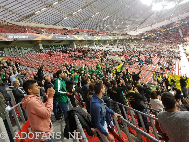 adofans visit, Bayer 04 leverkussen Larnake. Dennis iep, Hector Hevel ,ADO Den Haag