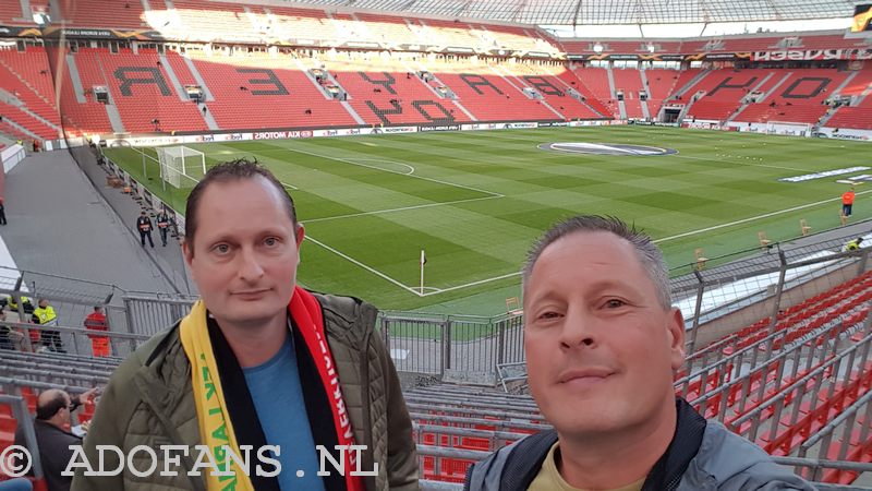 adofans visit, Bayer 04 leverkussen Larnake. Dennis iep, Hector Hevel ,ADO Den Haag