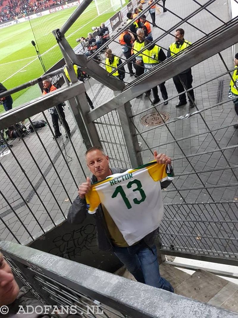 adofans visit, Bayer 04 leverkussen Larnake. Dennis iep, Hector Hevel ,ADO Den Haag