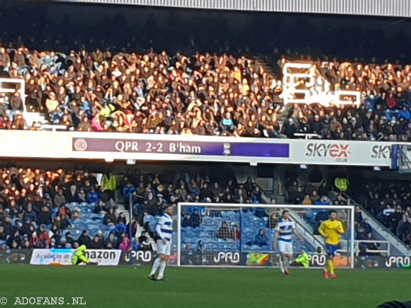 ADOfans visit: Queens Park Rangers FC - Birmingham City