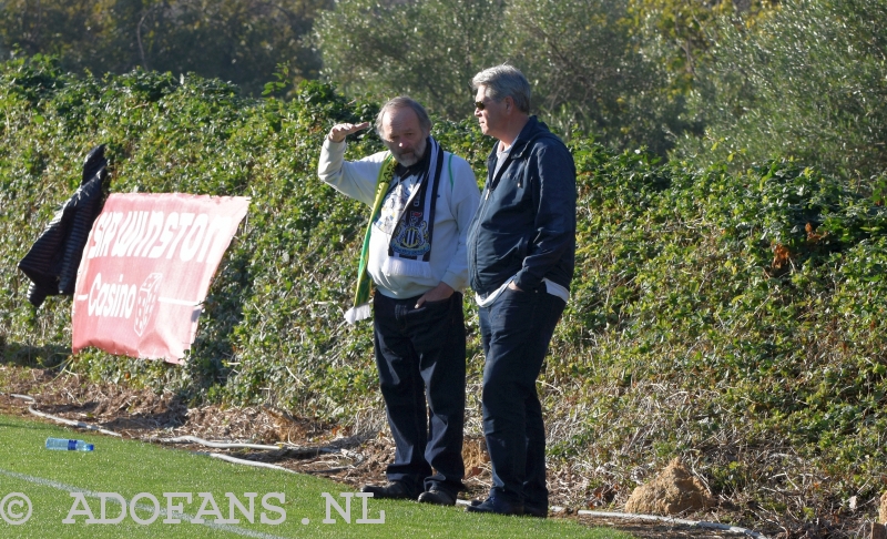 ADO Den Haag fan op bezoek in bij het trainingskamp Spanje