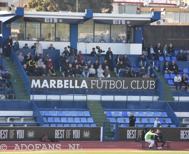 ADO Den Haag fan op bezoek in bij het trainingskamp Spanje