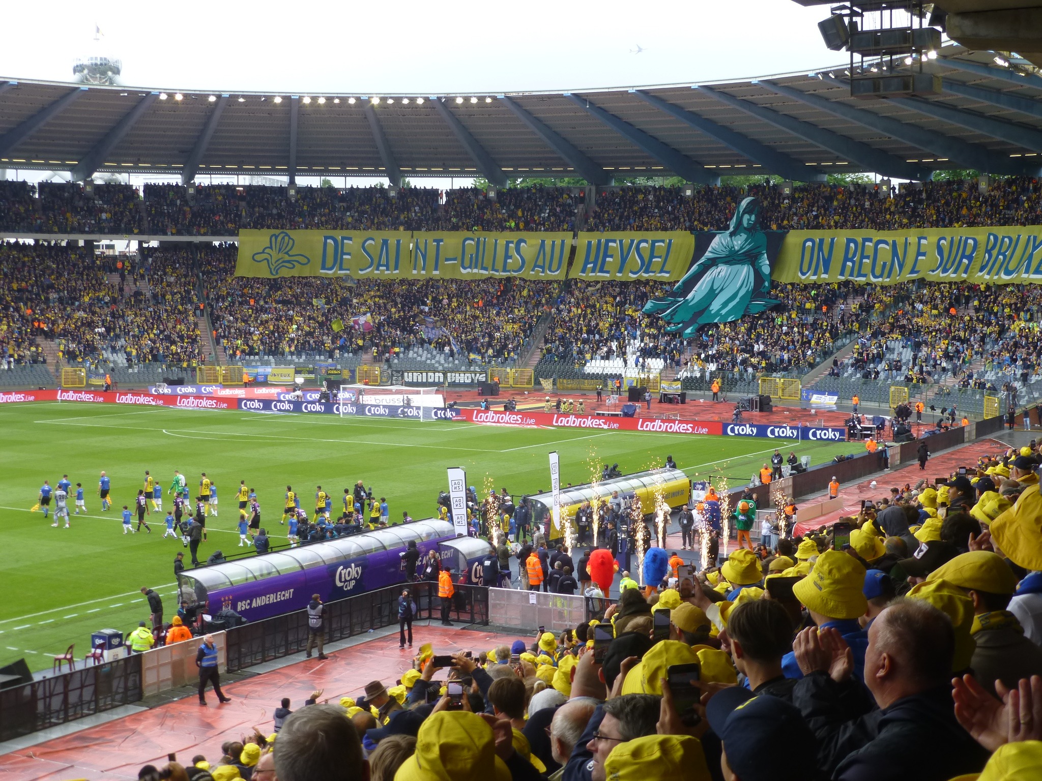 ADOFans visit: Union Saint-Gilloise - RSC Anderlecht (Croky Cup final)