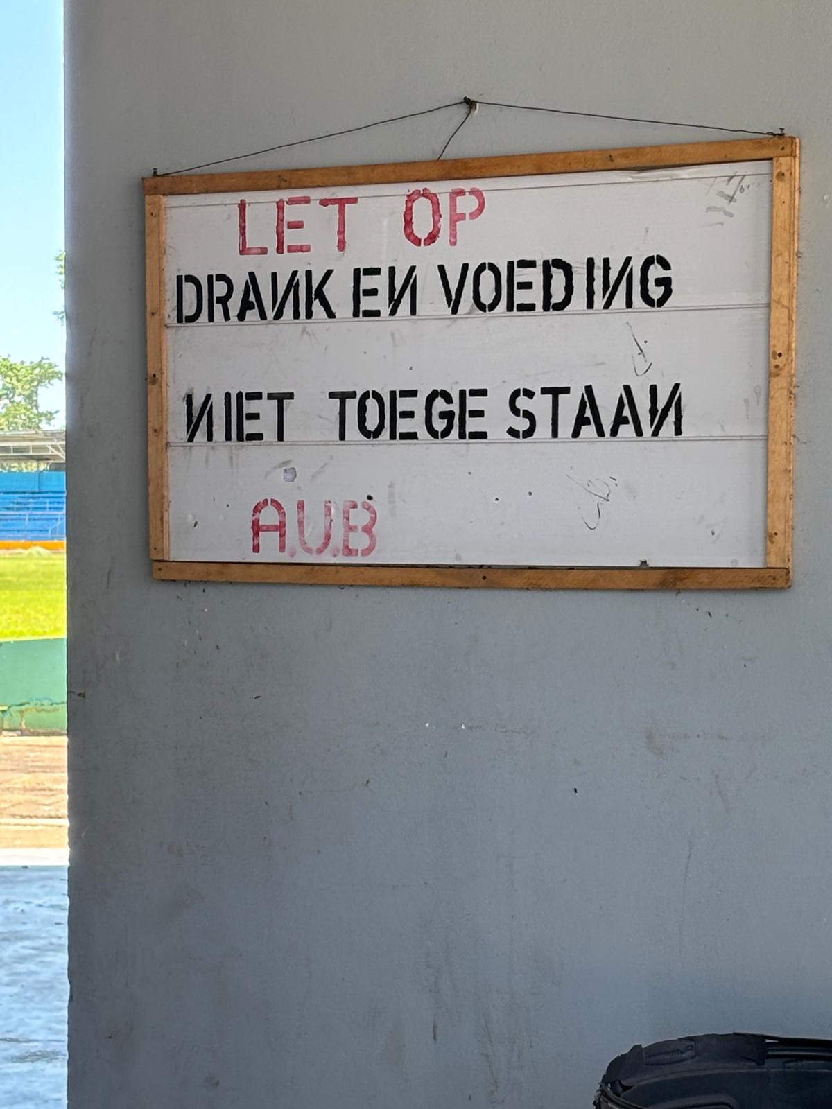 ADOFANS.NL Visit Suriname André Kamperveen Stadion