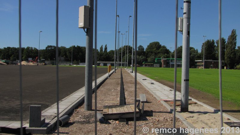  verbouwing van het ADO Den Haag trainingscomplex De Aftrap in het Zuiderpark 