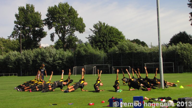  verbouwing van het ADO Den Haag trainingscomplex De Aftrap in het Zuiderpark 