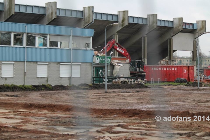 Sloop Zuidtribune Zuiderparkstadion ADO Den Haag