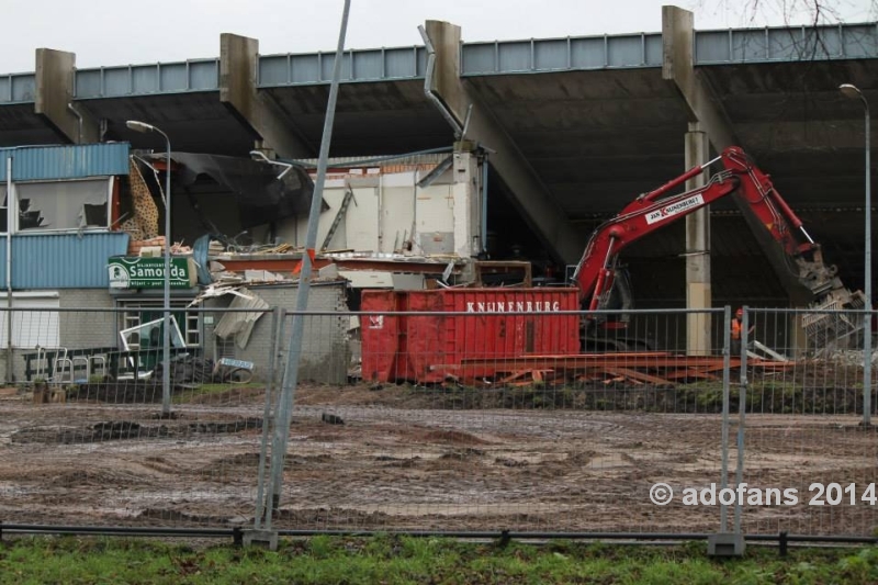 Sloop Zuidtribune Zuiderparkstadion ADO Den Haag