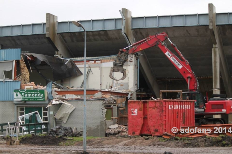 Sloop Zuidtribune Zuiderparkstadion ADO Den Haag