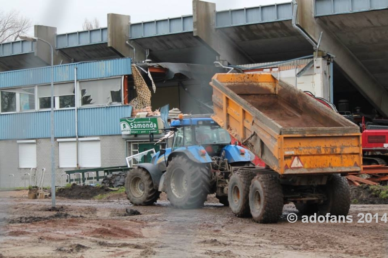 Sloop Zuidtribune Zuiderparkstadion ADO Den Haag