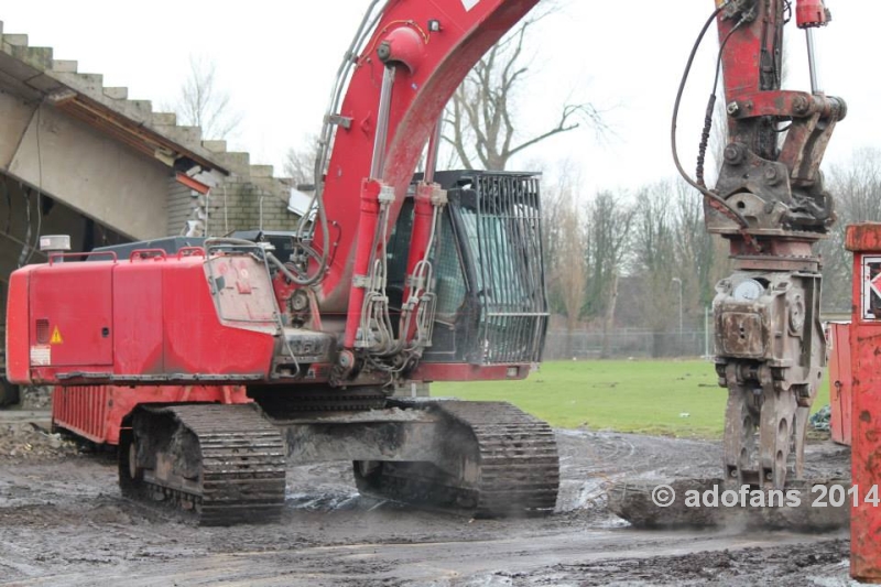 Sloop Zuidtribune Zuiderparkstadion ADO Den Haag