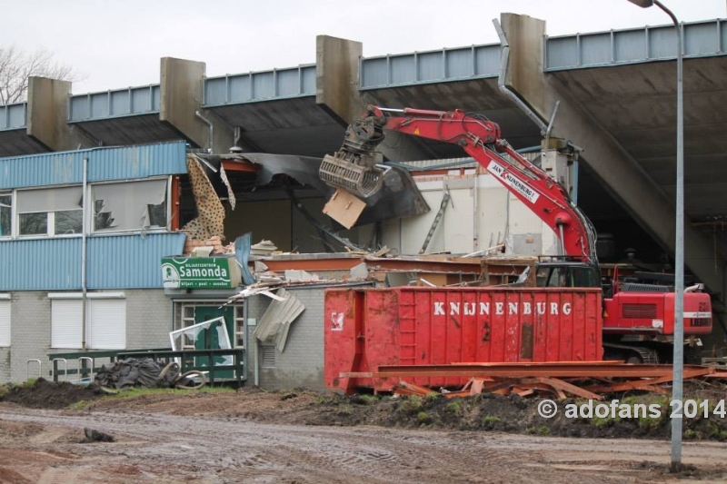 Sloop Zuidtribune Zuiderparkstadion ADO Den Haag