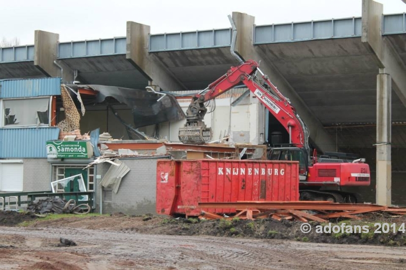 Sloop Zuidtribune Zuiderparkstadion ADO Den Haag