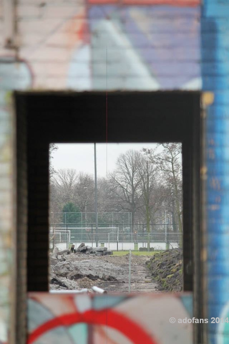 Sloop Zuidtribune Zuiderparkstadion ADO Den Haag