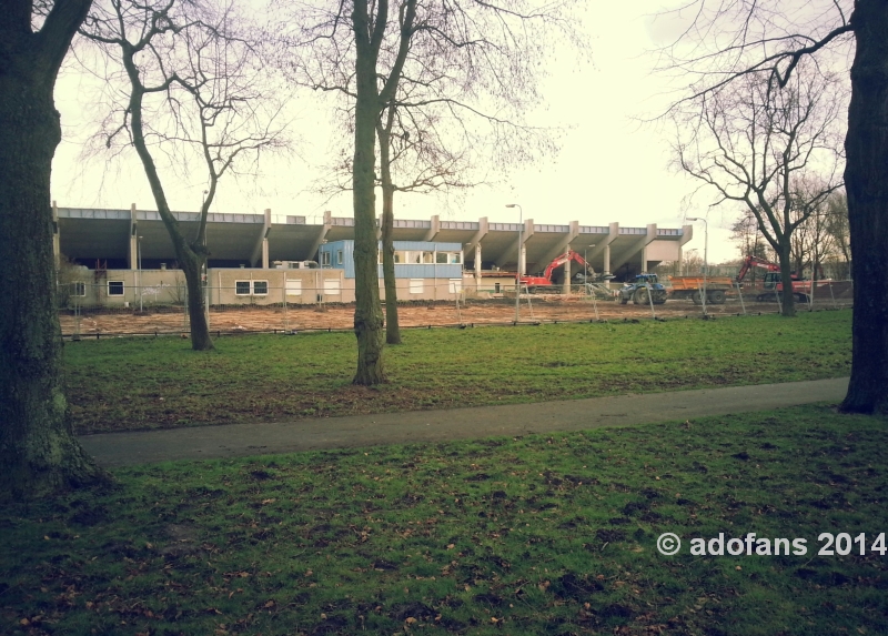 Sloop zuidtribune Zuiderpark Stadion ADO Den haag 