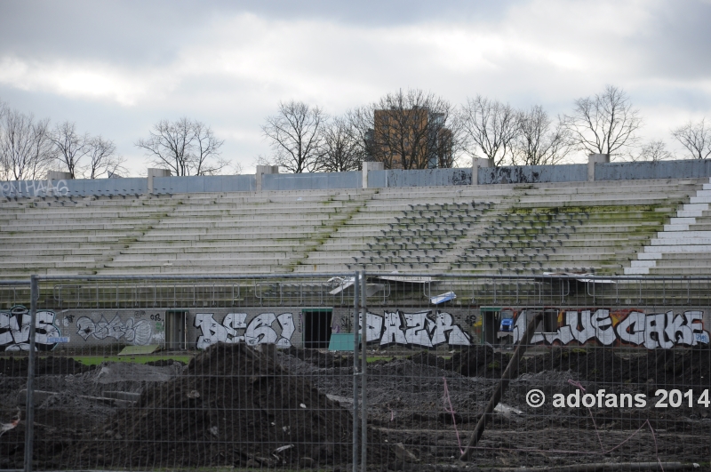 Sloop zuidtribune Zuiderpark Stadion ADO Den haag 